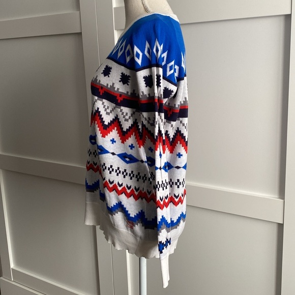 Amnesia Multicolor Crew Neck Sweater - Picture 4 of 9